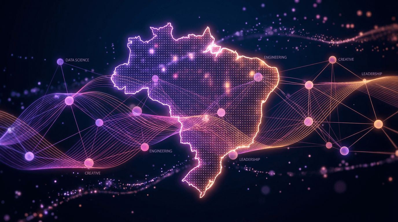Rede de conexões de talentos